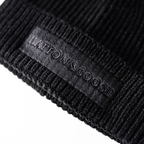 Black Beanie Hat