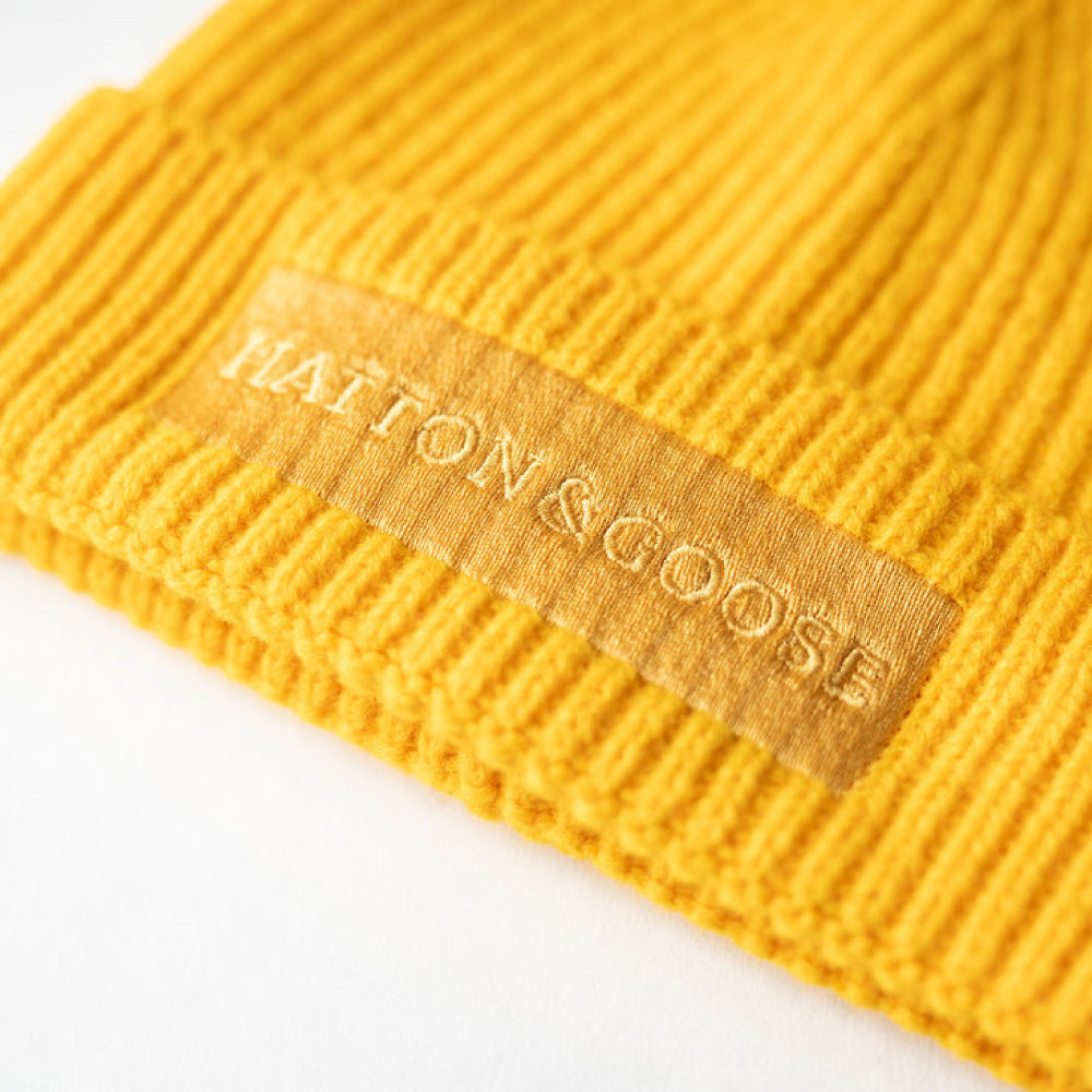 Yellow Beanie Hat