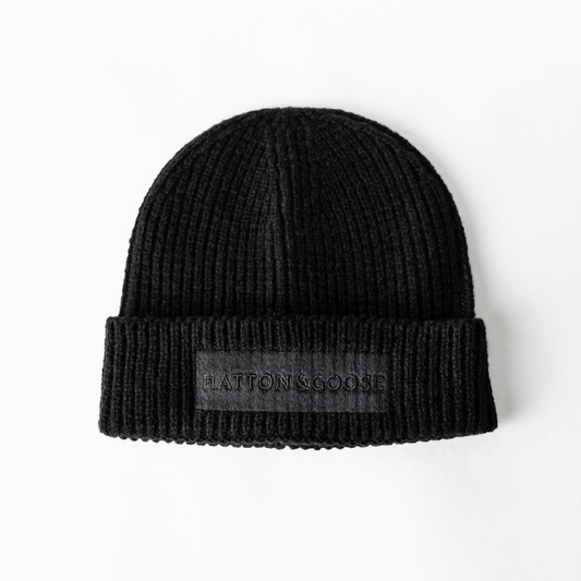 Black Beanie Hat